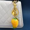 Portachiavi con Ciondolo Frutto di Mango: Portachiavi Borsa Stiloso e Creativo, Piccolo Regalo Perfetto