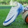 Latest Men Football Shoes FG Non-Slip Soccer Football Boots for Cleats Training Shoes Long Spikes Ultralight Outdoor Drop Shipping