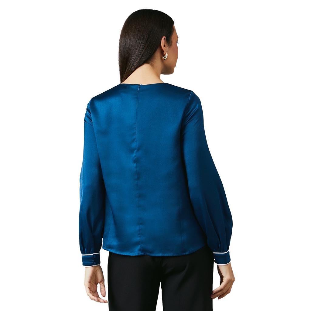 Principles Damen-Top mit Paspeldetail