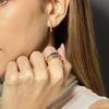 Bague - LUXENTER - Osere - Or jaune 18 carats - Largeur 10,2 mm - Femme