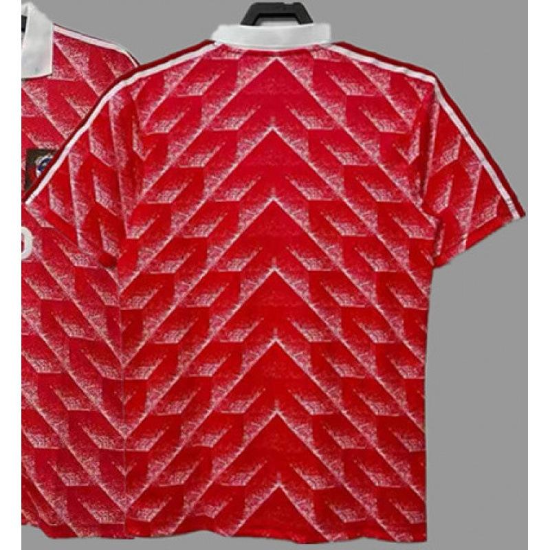 Soviet retro jersey football jersey classic nostalgic national team jersey game training jersey short sleeve sportswear S