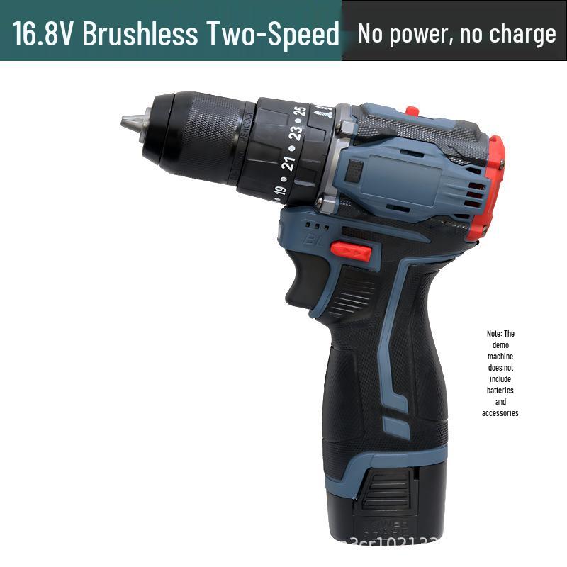 

Бесщеточная 18В Аккумуляторная Многофункциональная Ударная Дрель с Литиевой Батареей