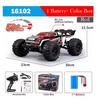 2026 Найкращі 16102 Радіокеровані Машинки 2.4G Двигун 390 Високошвидкісні Перегони З LED 4WD Дрифт Пульт Дистанційного Керування Позашляховик 4x4 Вантажівка Іграшки Для Дорослих І Дітей