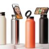 710ML Magnet Water Bottle Thermos Cup With Magnetic Phone Holder Stainless Steel Insulated Water Bottle Outdoor Sports Cup