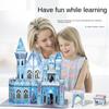 Non-Toxic Miniature Doll House Kit Handmade 3D Puzzle Assemble Model Building Toys Room Decoration Paperboard Craft Children Birthday Gift