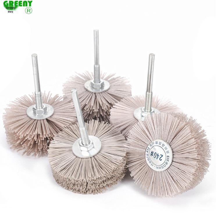 Abrasive Wire Flower Head for Rosewood Furniture, Wood Carving, Root Carving, and Relief Polishing