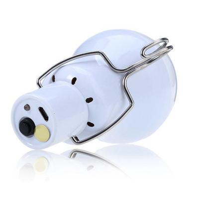 1 st 15W 130LM Bärbar LED-lampa Ljus Laddad Solpanel Energilampa