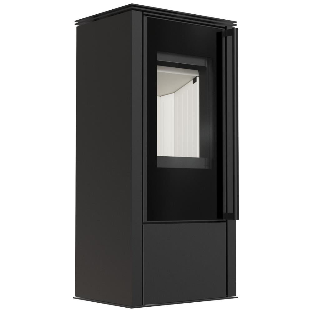 Wood burning steel stove KRATKI HATI Ø 150 5,5 kW 