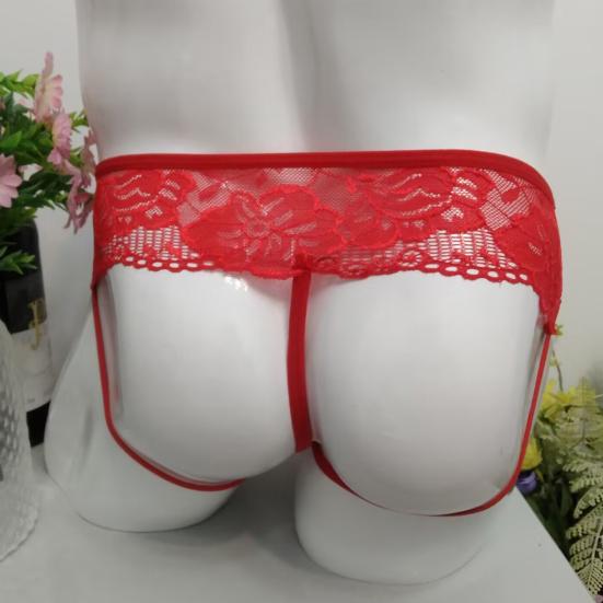 Menn underbukser hul ut blonder tynn lav midje jockstraps veske herre truser homofile menn nattklubb ytelse herre truser for soverom bryllupsreise bryllup