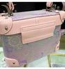 Song Brokat Rosa Kasten Tasche: 2026 Damen-Modehandtasche inspiriert vom chinesischen Kulturerbe