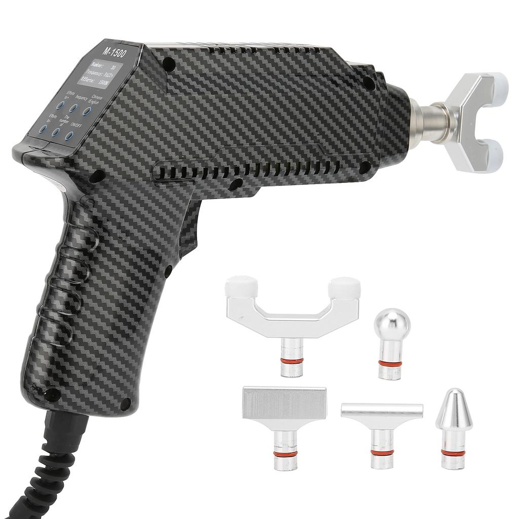 Electric Spine Chiropractor Massager 30 Levels Chiropractic Adjustment Corrector Gun Tool for