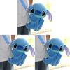 Adorable Lilo Stitch Plush Shoulder Bag With Adjustable Straps For Everyday Use