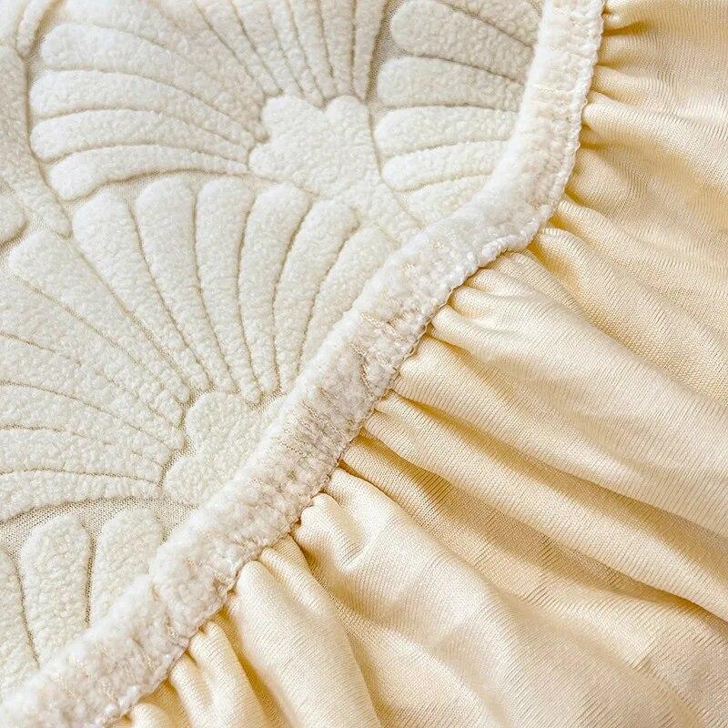 Fleeces Velvet Sofa Cover All-Season Universal Non-Slip Elastic Full Package Sofa Cushion Cover Chair Back Cover Towel