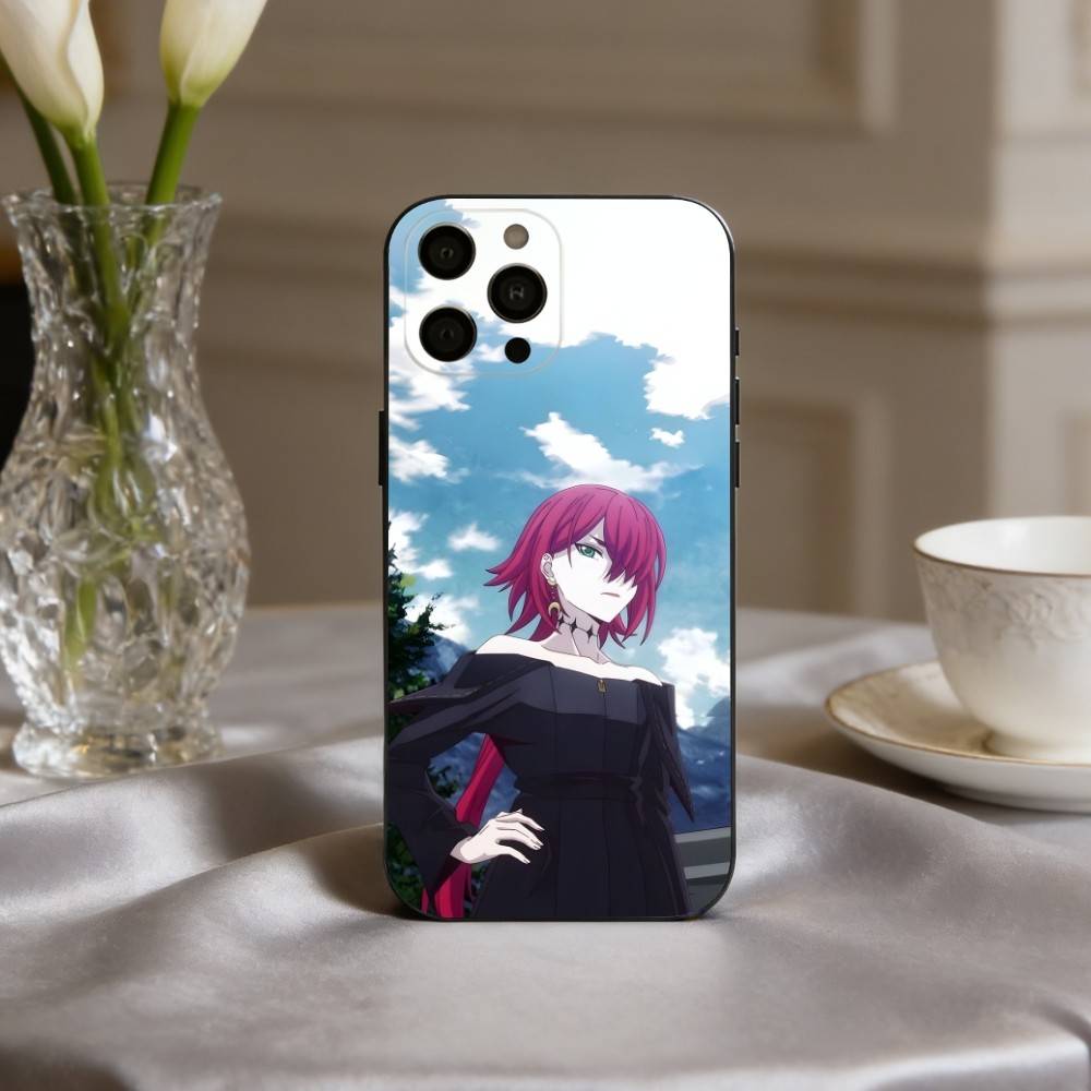 

Manga R-Ragna C-Crimson-N Phone Case For iPhone 17pro, 16,15,14,13,12,11 X XR Plus,Others Soft Black Cover iPhone12