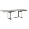 VidaXL Garden Dining Table (160-240)x100x75cm Solid Acacia Wood 316573