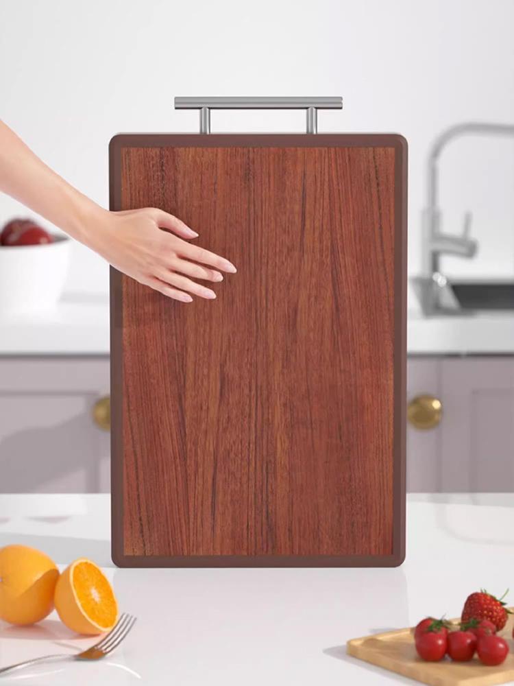 Cutting Board Double-sided Wood Sandalwood Cutting Board Household Solid Wood Large Mold Resistant Wood Cutting Board