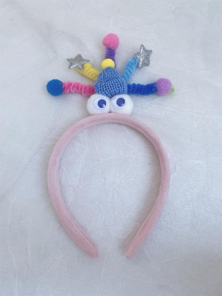 Cartoon Plush Hairband Women Winter Warm Face Wash Simple Cute Hair Bands Korean Hair Hoop Headband Girls Hair Accessories