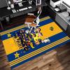 1pc Club Atlético Boca Juniors Print Area Rug - Soft,Washable Non-Slip Indoor Mat for Office Chairs,Living Room,Home Office Decorative Rug