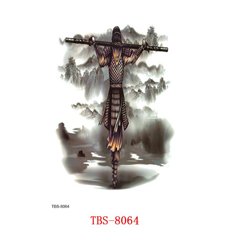 Waterproof Tattoo Stickers, Totem Animal Flowers, Tattoo Stickers Tattoo