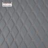 Diamond Pattern Embroidered Car Seat Cushion and Fabric Bag Set