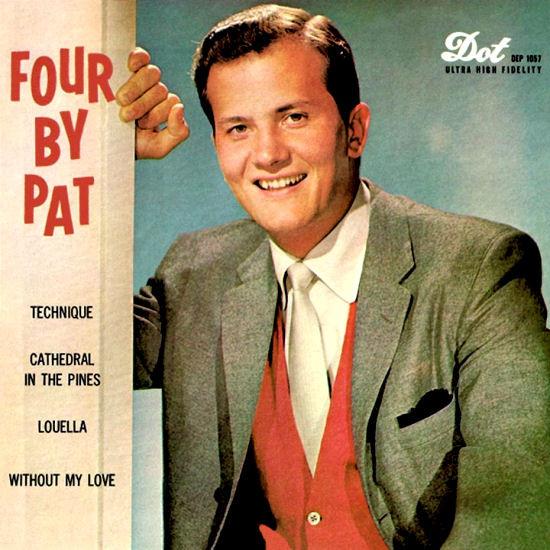 

7inch Record PAT BOONE - Four By Pat DEP1057 Dot Records 1957 US Pop Used
