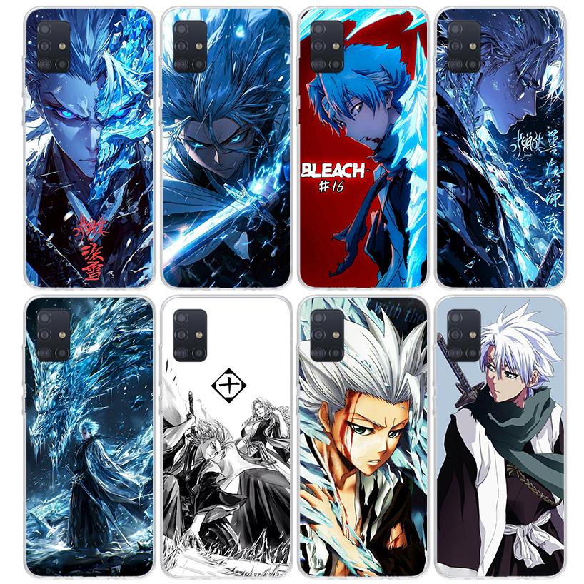 Hitsugaya Toushirou Bleach Phone Case For Samsung Galaxy A52 A51 A50S A32 A22 A12 A02S A72 A71 A31 A70 A30S Note 20 Ultra 10 Plu
