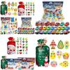 Aufregender Kinder Fidget Squishy Spielzeug Autos Adventskalender zum Stressabbau und für sensorischen Spaß