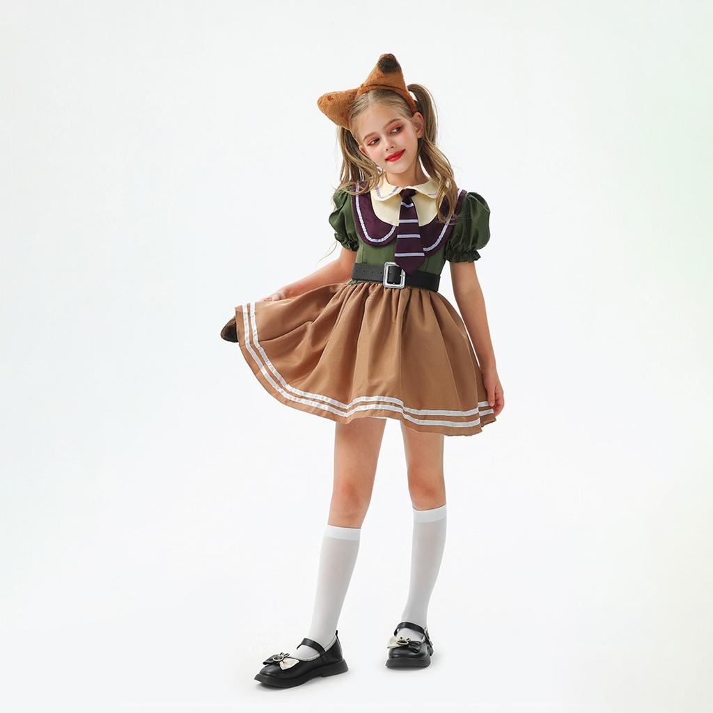 Kids Costume Horror Bride Cosplay Dress Performance Costume Masquerade Costume