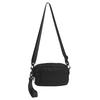 Simple texture small square bag men's and women's casual shoulder bag hand bag messenger bag mobile phone bag outdoor sports breast bag