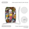 Digital Design Cushion Cover Anti-dustmite Pillowcase Invisible Zipper Silky Short Plush Sofa Cushion Cover
