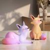 Cartoon Foxes Shaped Silicone Molds Epoxy Resin Molds Table Ornament Mould DIY
