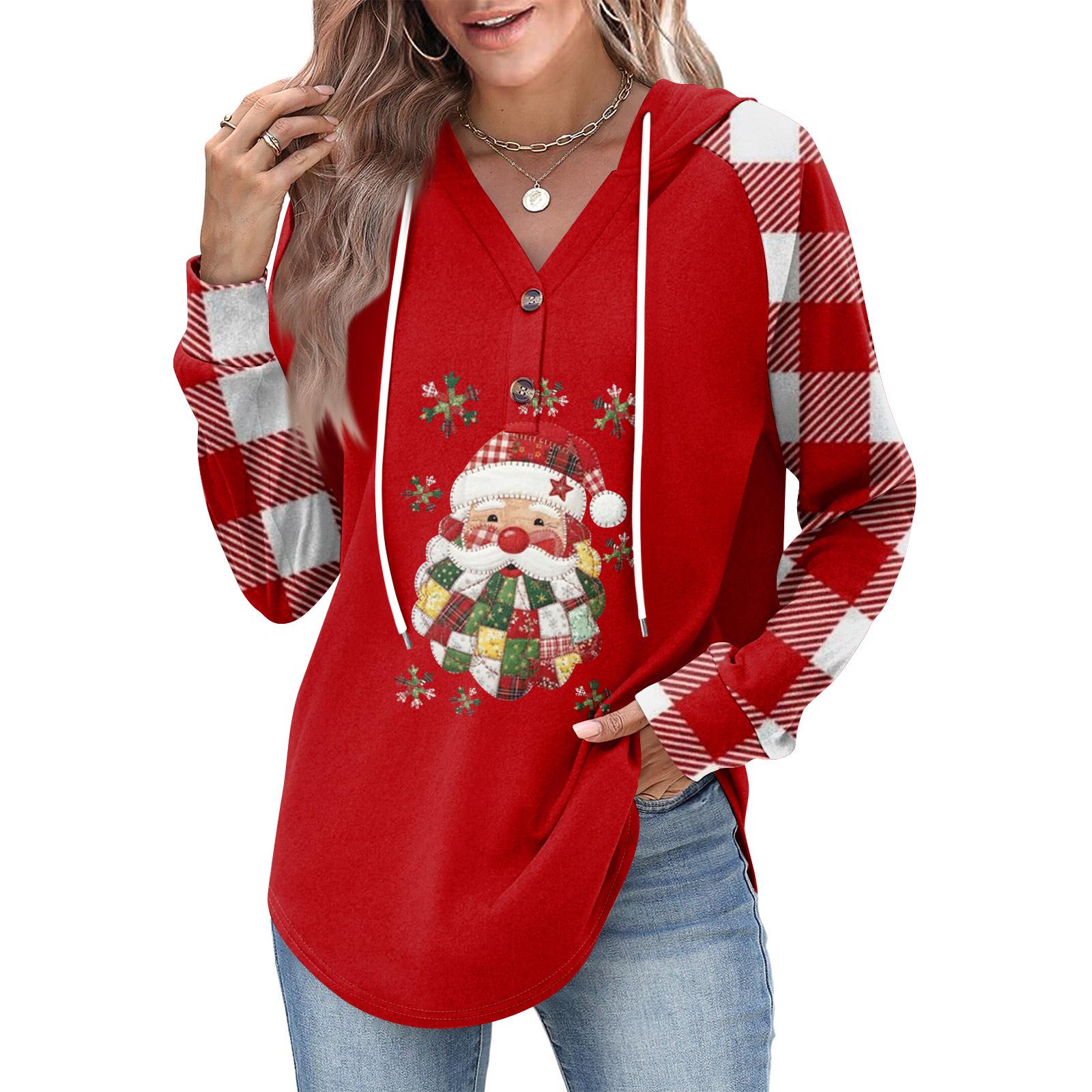 

Women s Fashion Women s Lightweight Long Sleeve Pullover With Pockets Preppy Graphic Hoodie L зелений