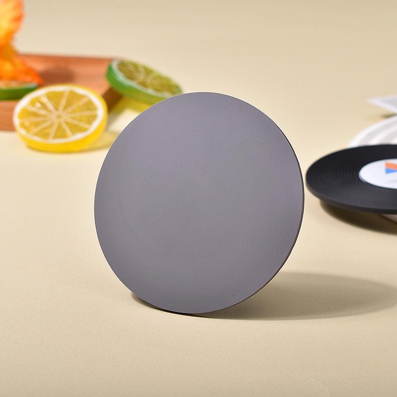 Printed Soft Rubber Coaster Mat - Heat-Resistant Dining Table Bowl Pad for Cafe & Hotel