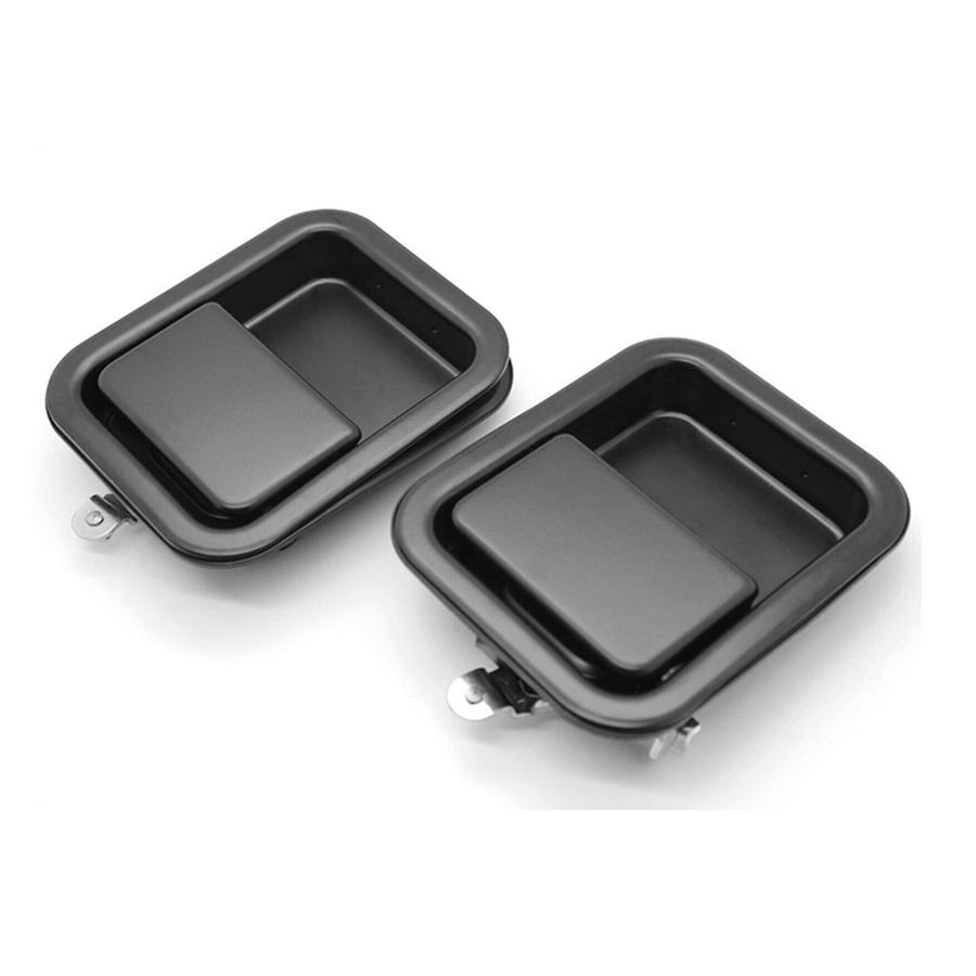 For Jeep CJ7 Scrambler Wrangler YJ TJ Door Exterior Outside Handles Left + Right