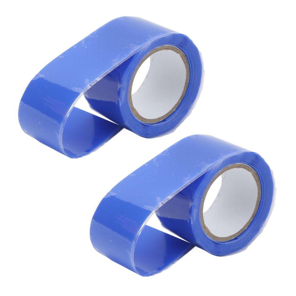 2PCS 1 in x 5 Ft Self Fusing Silicone Tape Waterproof Flexible Adhesive Tape Insulation Leak Proof Sealing Tape Plumbing Pipe