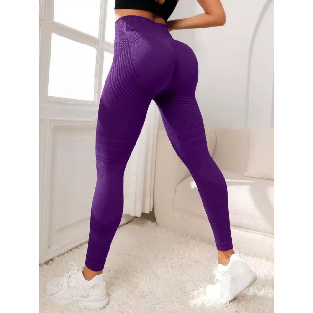 High-Waist Non-Slip Seamless Yoga Pants – Hip-Lifting, High-Elasticity Fitness Tights for Women