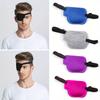 1PCS Black Single Eye Patch Adjustable 3D Foam Groove Eyeshades For Lazy Eyes Medical Use Concave Eye Patch