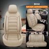 Car Seat Covers Full Set Breathable Leather Auto Front Seat Cover Car Full Seat Protection Cushion Pad Auto Interior Accessories