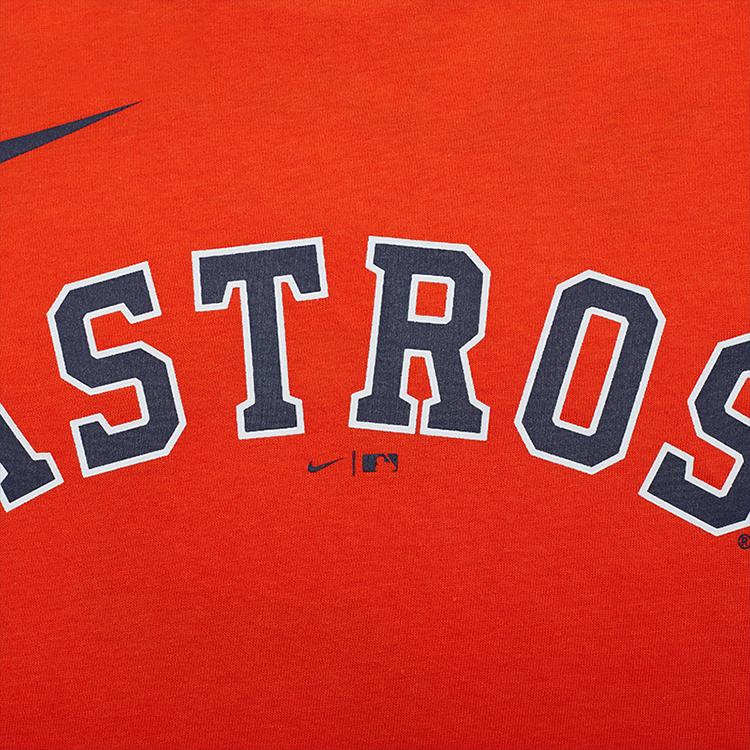 Nike MLB T-Shirt Letter Number Print Short Sleeve Houston Astros Bregman 2 American Vintage Kids Tops Orange 3Z3B7SAG2-HOUAB