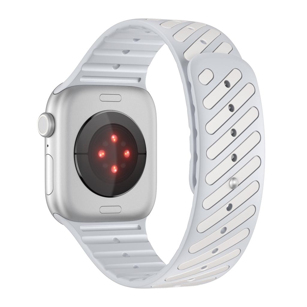 Silicone Soft Watchband For Apple Watch Ultra 3 2 49mm Series 11 10 46mm 45mm 44mm 42mm Sports Loop Strap for iwatch 9 8 7 6 5 4 SE3
