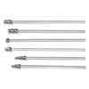 6pcs  6mm 1 4  Shank Aluminum Rotary Burr Extra Long 150mm Milling Cutter