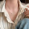 Exquisite Minimalist Pearl Necklace for Women - 2024 Niche Design, Simple Clavicle Chain, Versatile & Elegant