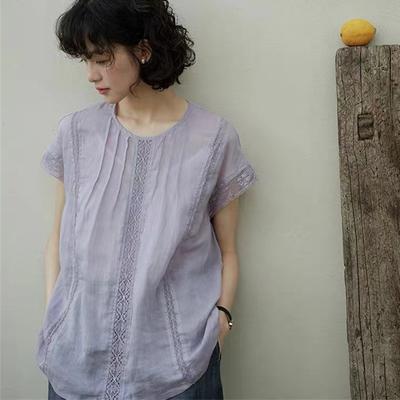 Sommer Französisch Genäht Ärmellose Coole Shirts Casual Lose Transparent Sonnenschutz Einfache Shirts Frauen