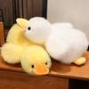 Cartoon Duck Throw Pillow Plush Toy Doll Duckling Doll Children Soothing Rag Doll Birthday Gift