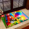 Thomas Train Birthday Party Carpet Design for Hallway Dormitory Game Room Balcony Antislip Carpet Anime Office Decor