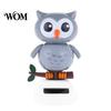 Durable Solar Dashboard Toy Funny Dancing Duck Toys, Creative Fun Swinging Shaking Head Owl Car Decorations Desktop Ornaments Interior Plastic