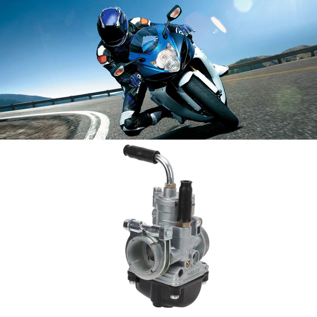 Motorcycle PHBG Carburetor Racing Carb Motorcycle Parts for 50‑100  Engine 2 Stroke