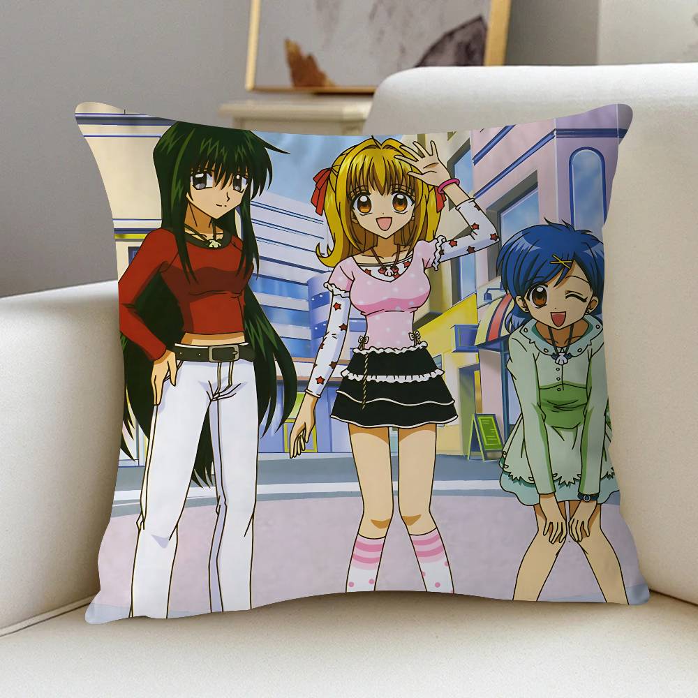 

Anime M-Mermaid Melody Pichi Pichi Pitch Pillowcase Toon Gift Cushion Cover Bedroom Home Sofa Chair Seat Decor Pillow Case 12x12Inch