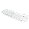 Clear Expandable Bathtub Tray PET   Water Resistant Bath Tub Tray Table for Bathroom