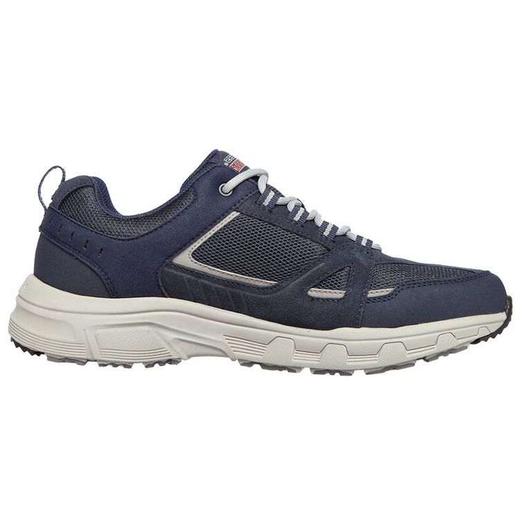 Skechers Oak Canyon Duelist Low Top Casual Running Shoes Men Sneaker Navy-Blue 237285-NVY